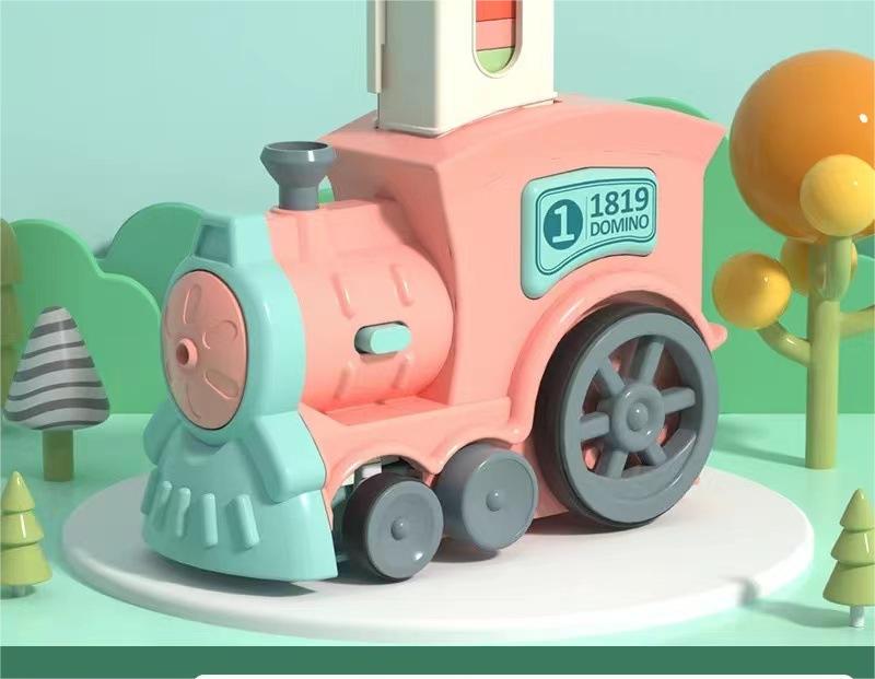 Comboio automático de peças de dominó