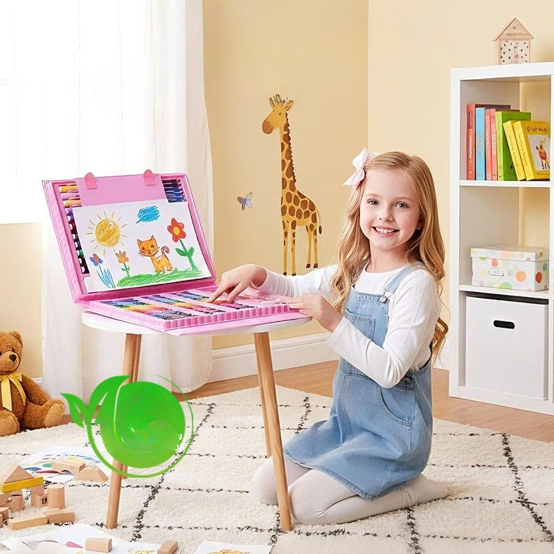 Conjunto de arte criativa de luxo para crianças