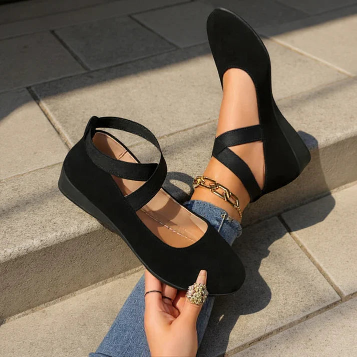 Valeria™ – Calçado casual elegante e confortável com suporte ortopédico