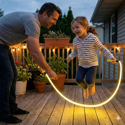 Corda de saltar LED luminosa
