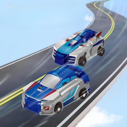 Carros transformáveis que, ao colidir, se convertem em criaturas mágicas