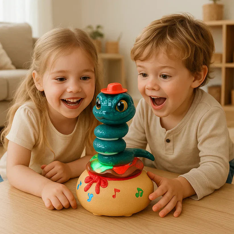 Cobra Dançante – Brinquedo interativo para crianças