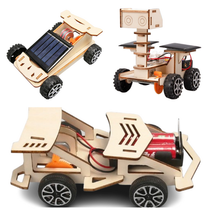 Brinquedos técnicos criativos feitos à mão