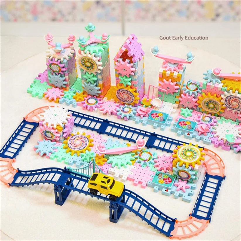 Blocos de construção elétricos para desenvolver a criatividade e as competências dos mais pequenos