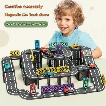 MagnetoTrack – Conjunto criativo magnético para crianças