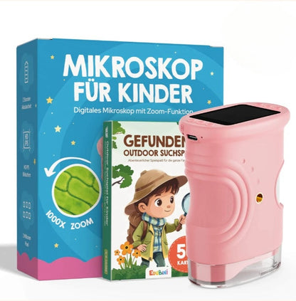 Microscópio digital infantil para explorações/descobertas