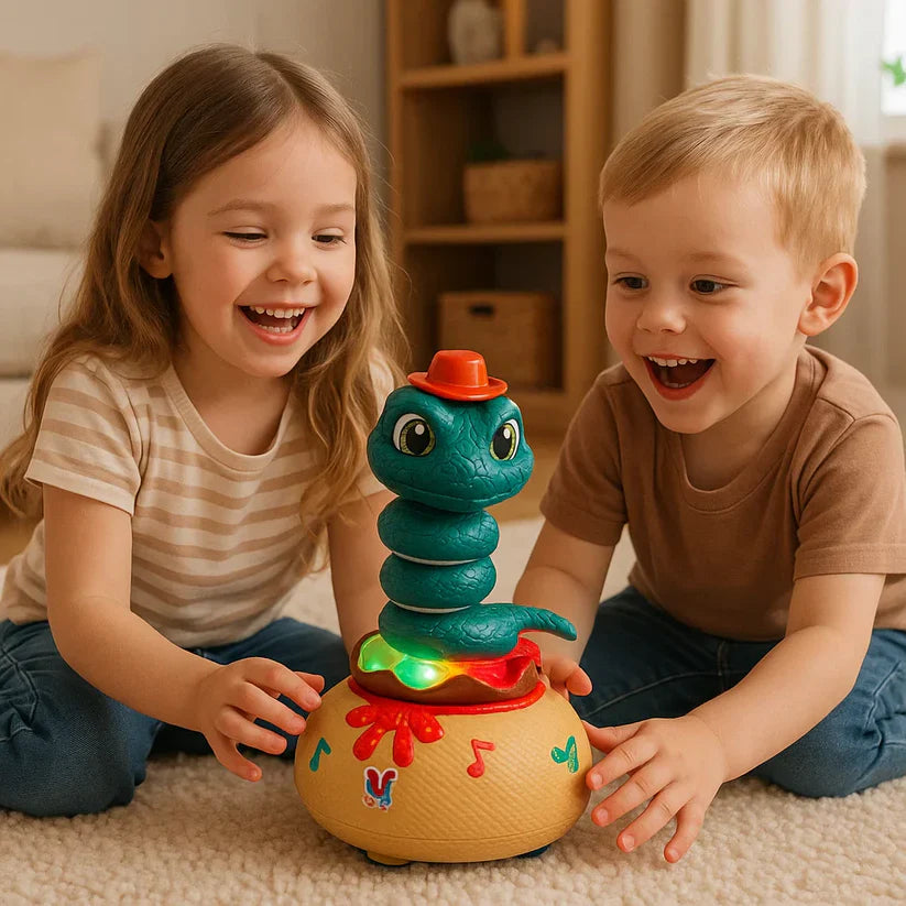 Cobra Dançante – Brinquedo interativo para crianças