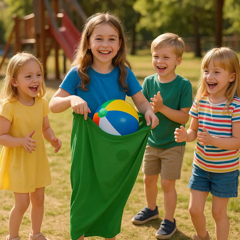 Jogo de apanhar bolas para toda a família