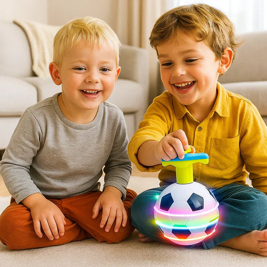 Peão de futebol com luzes LED