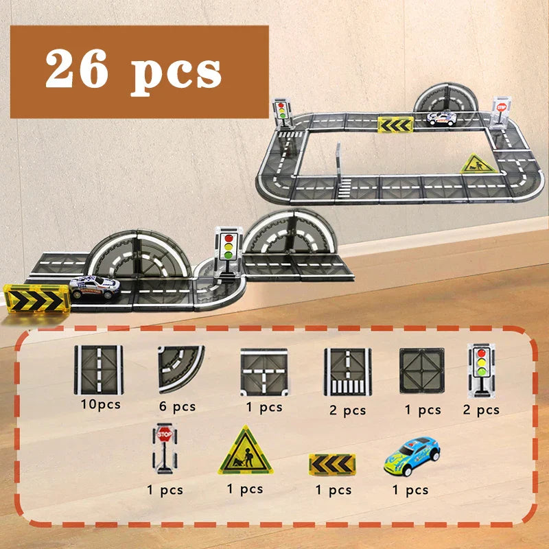 MagnetoTrack – Conjunto criativo magnético para crianças