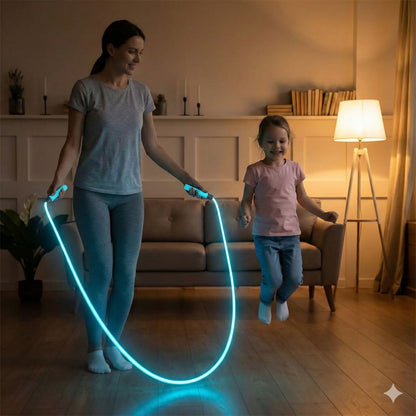 Corda de saltar LED luminosa