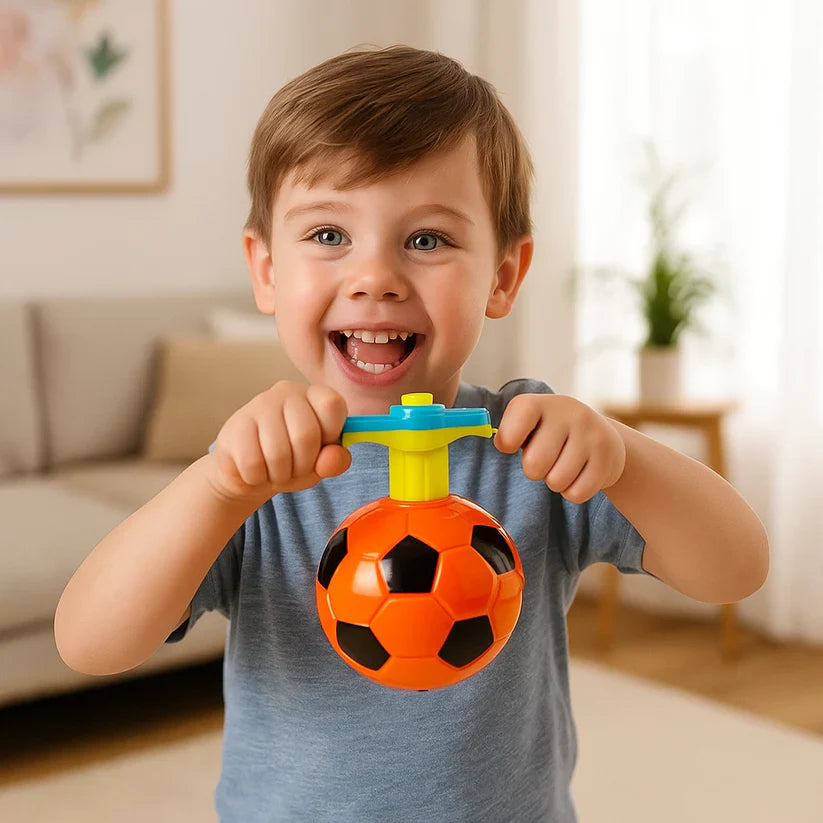 Peão de futebol com luzes LED