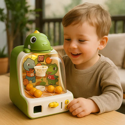 Mini máquina de basquetebol para crianças
