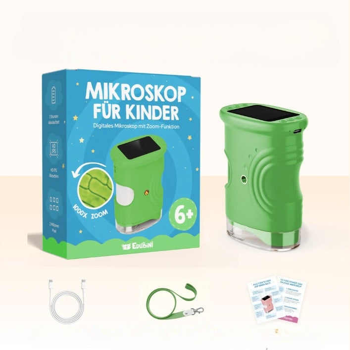 Microscópio digital infantil para explorações/descobertas