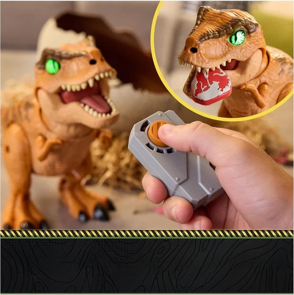 Ovo de dinossauro interativo – o dinossauro que nasce e pode ser treinado