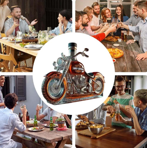 Edição limitada – Garrafa de whisky “Harley”