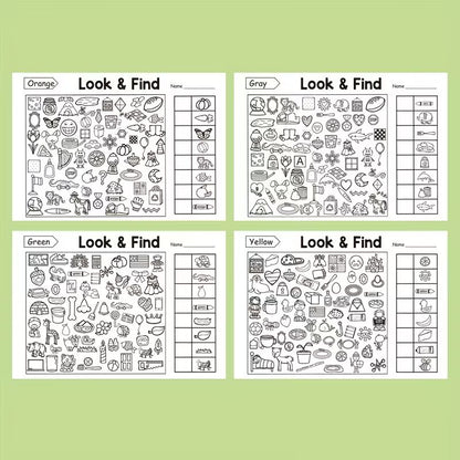 Livro interativo de caça ao tesouro + conjunto de puzzles