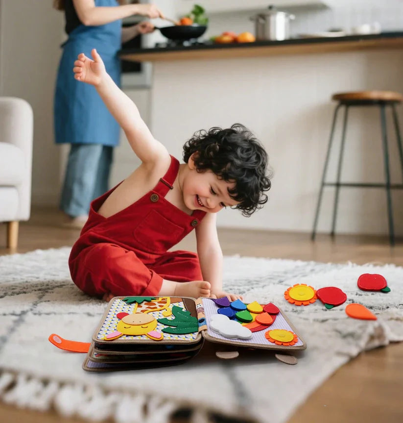 Livro educativo de atividades – aprender a brincar