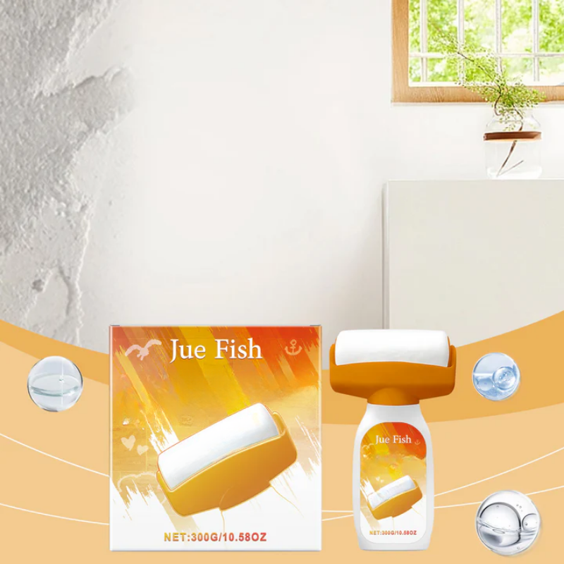 Rolo de tinta para paredes para retoques rápidos