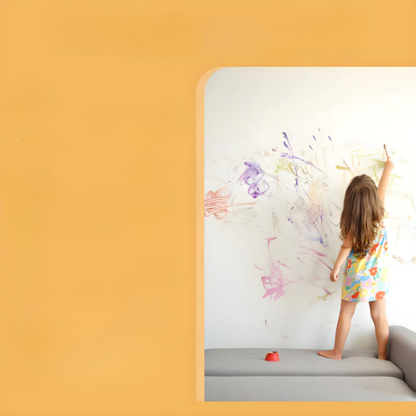 Rolo de tinta para paredes para retoques rápidos