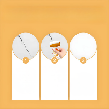 Rolo de tinta para paredes para retoques rápidos