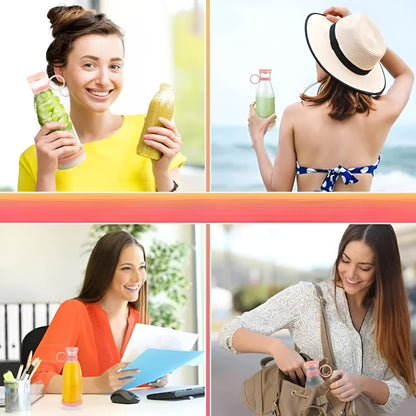 Liquidificadora portátil compacta – batidos e sumos prontos em segundos