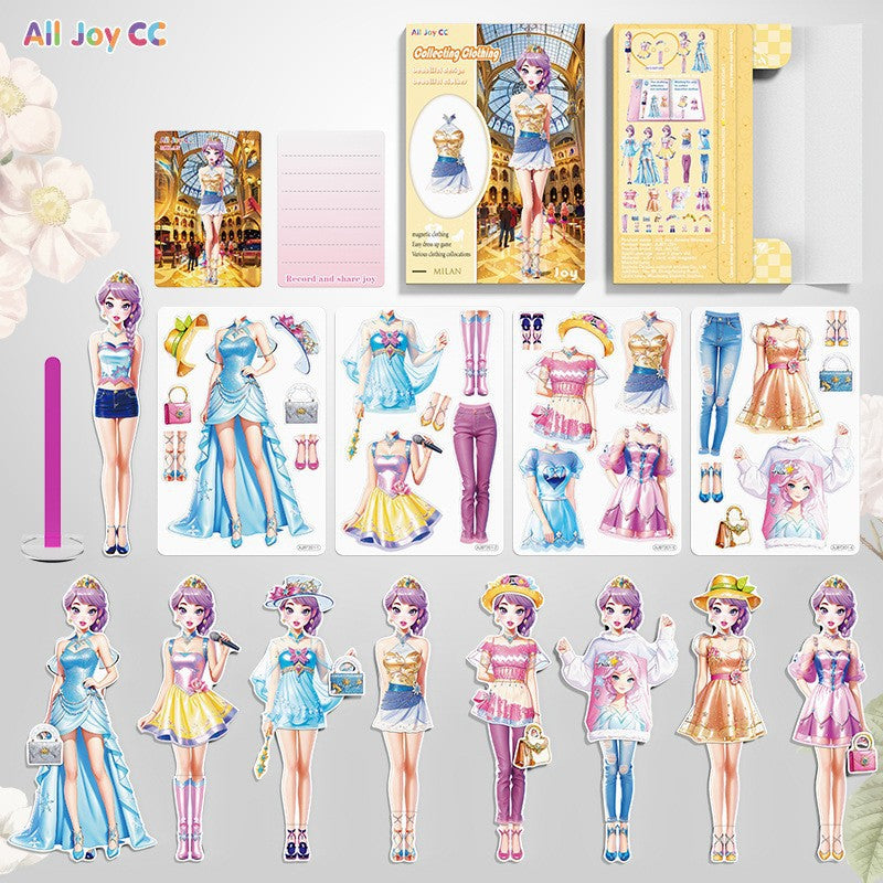 Conjunto magnético de moda para criançasS