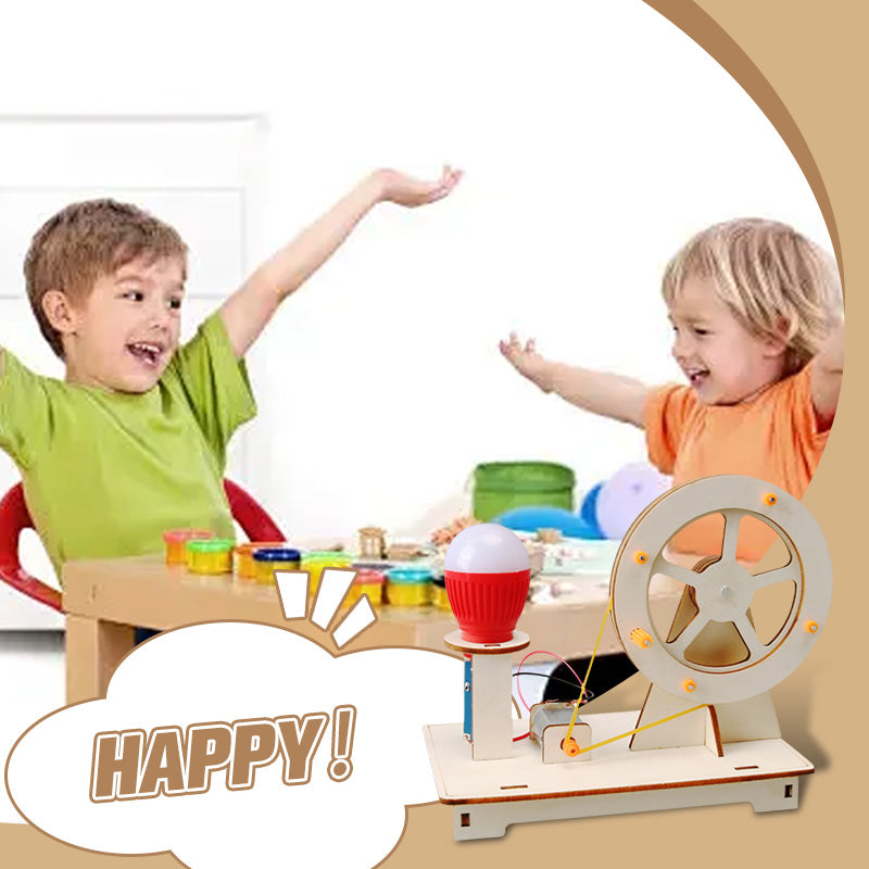 Brinquedos técnicos criativos feitos à mão