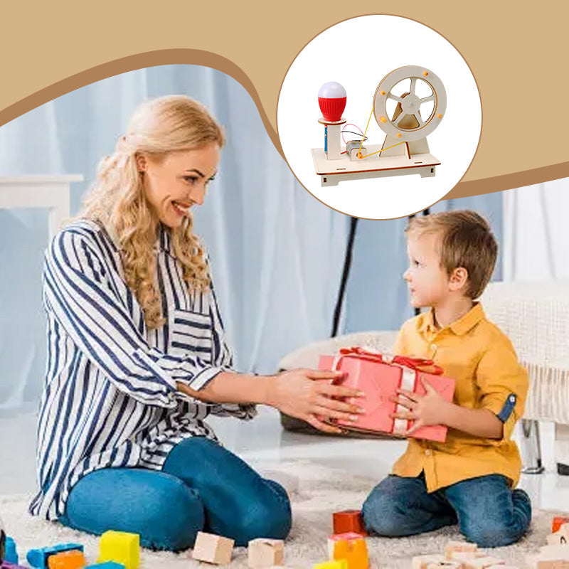 Brinquedos técnicos criativos feitos à mão