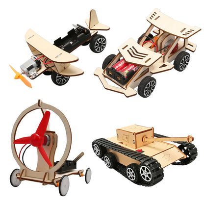 Brinquedos técnicos criativos feitos à mão