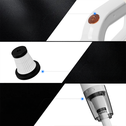 Aspirador Sem Fios Potente 2 em 1 para Casa