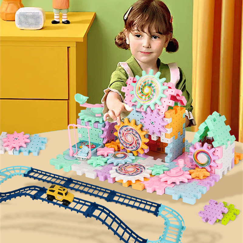 Blocos de construção elétricos para desenvolver a criatividade e as competências dos mais pequenos