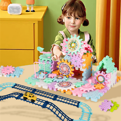 Blocos de construção elétricos para desenvolver a criatividade e as competências dos mais pequenos