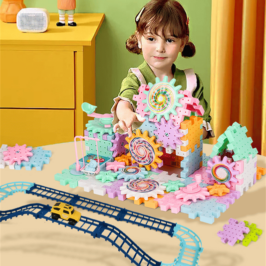 Blocos de construção elétricos para desenvolver a criatividade e as competências dos mais pequenos