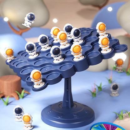 Jogo de equilíbrio do astronauta para crianças