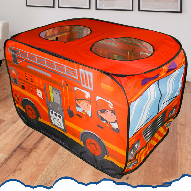 Casinha de brincadeiras interativa para crianças