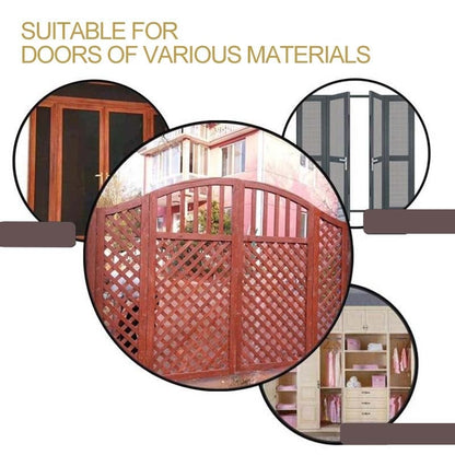 Dobradiças Automáticas para Portas – Fecho Silencioso, Seguro para Crianças e Animais de Estimação