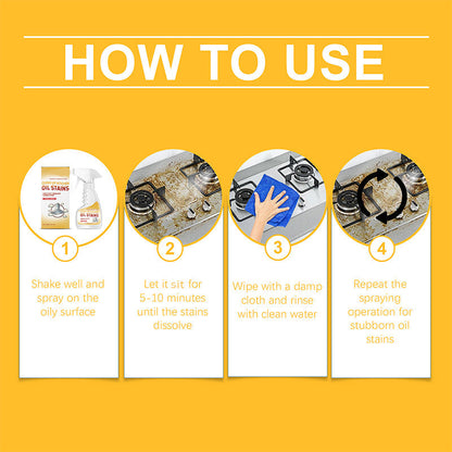 Spray Desengordurante Potente – Limpeza Rápida e Segura da Cozinha