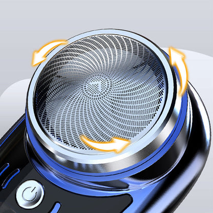 Mini Barbeador Elétrico Portátil – Barbear Preciso a Seco e a Húmido