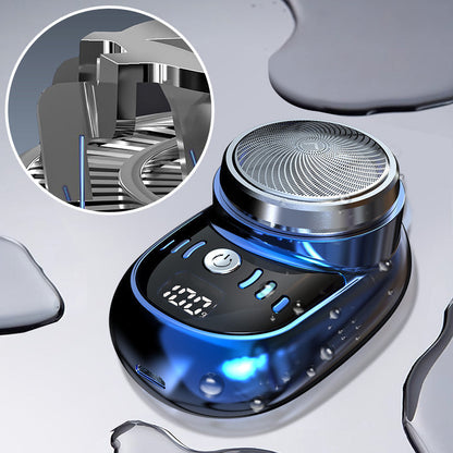 Mini Barbeador Elétrico Portátil – Barbear Preciso a Seco e a Húmido