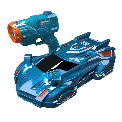 Carro RC para crianças controlado por laser que anda nas paredes