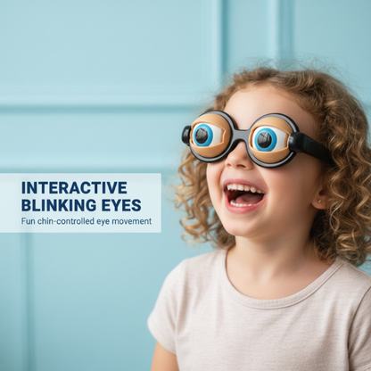 Óculos de brincar com luzes intermitentes para crianças